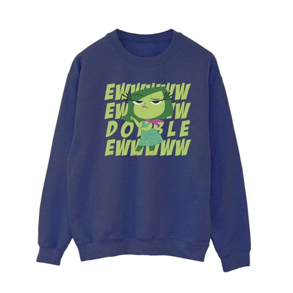 Inside Out 2 Womens/Ladies Eww Sweatshirt / Navy Blue
